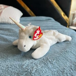Retired 1994 vintage mystic the unicorn Ty beanie baby with tags